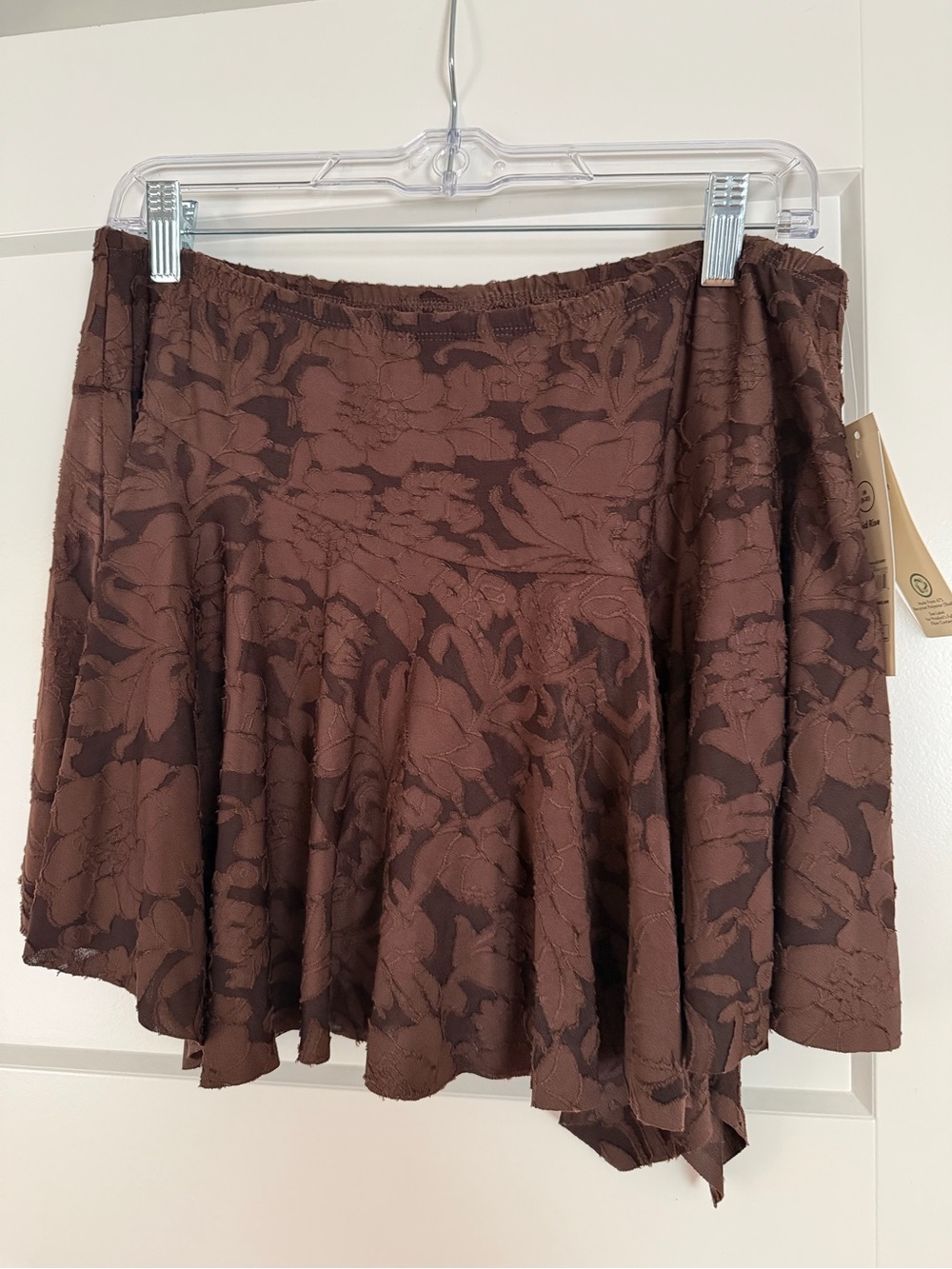 Brown Floral Women’s Skirt